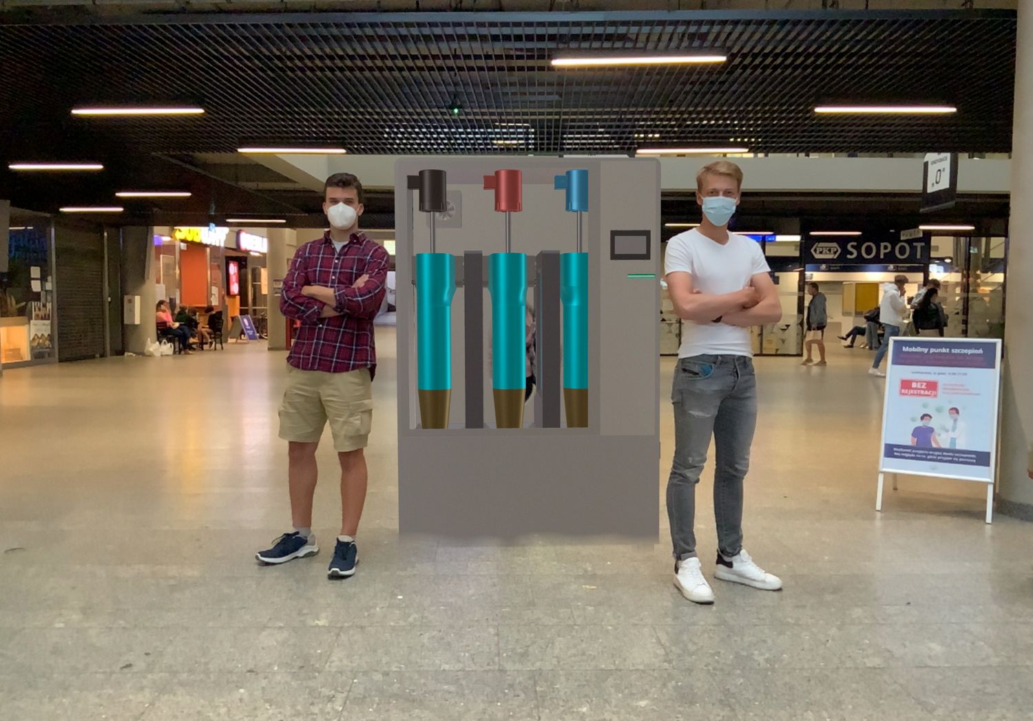 The James Dyson Award winner for Singapore, the KIMIA.